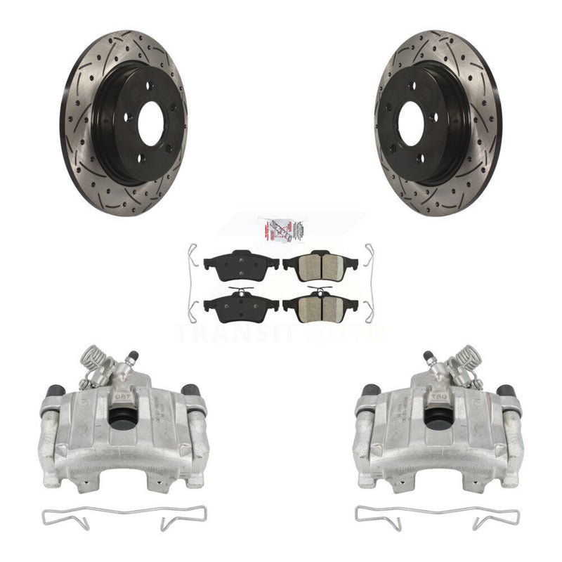 Transit Auto KCD-101331N Disc Brake Kit for 2012-2018 Ford Focus - Rear product image