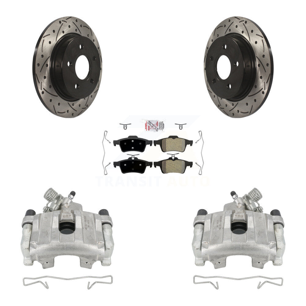 Transit Auto KCD-101332N Disc Brake Kit for 2012-2018 Ford Focus - Rear product image