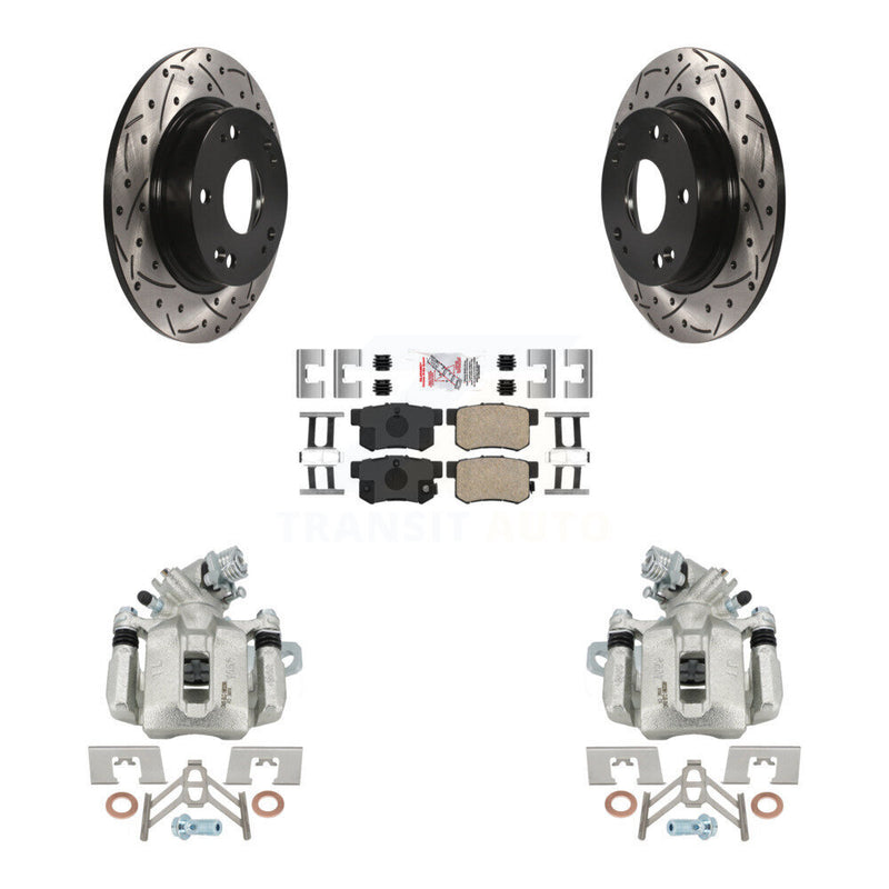 Transit Auto KCD-101333N Disc Brake Kit for 2006-2015 Honda Civic, Acura ILX, Acura CSX - Rear product image