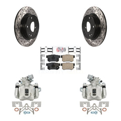 Transit Auto KCD-101334N Disc Brake Kit for 2006-2015 Honda Civic, Acura ILX, Acura CSX - Rear product image