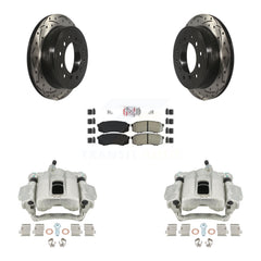 Transit Auto KCD-101338N Disc Brake Kit for 2010-2014 Toyota FJ Cruiser - Rear product image