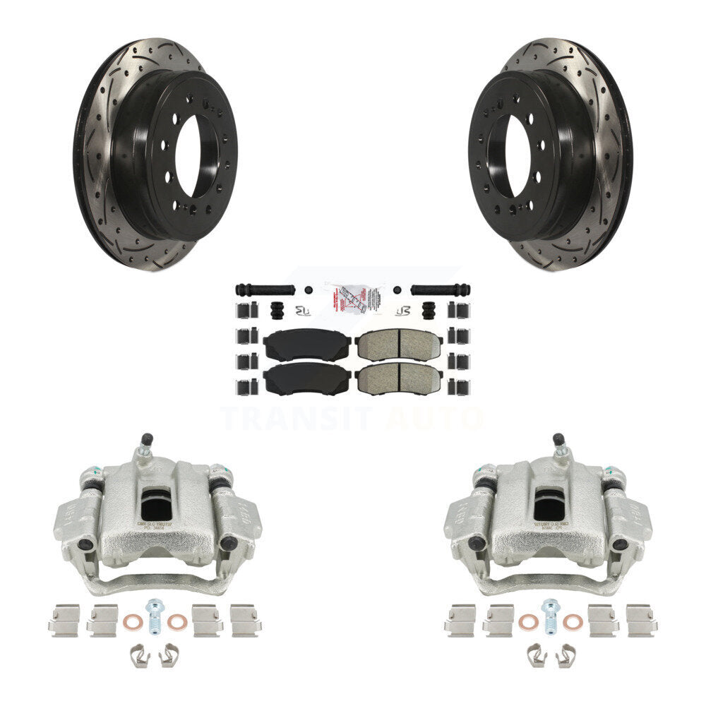 Transit Auto KCD-101339N Disc Brake Kit for 2010-2022 Lexus GX460, Toyota 4Runner - Rear product image