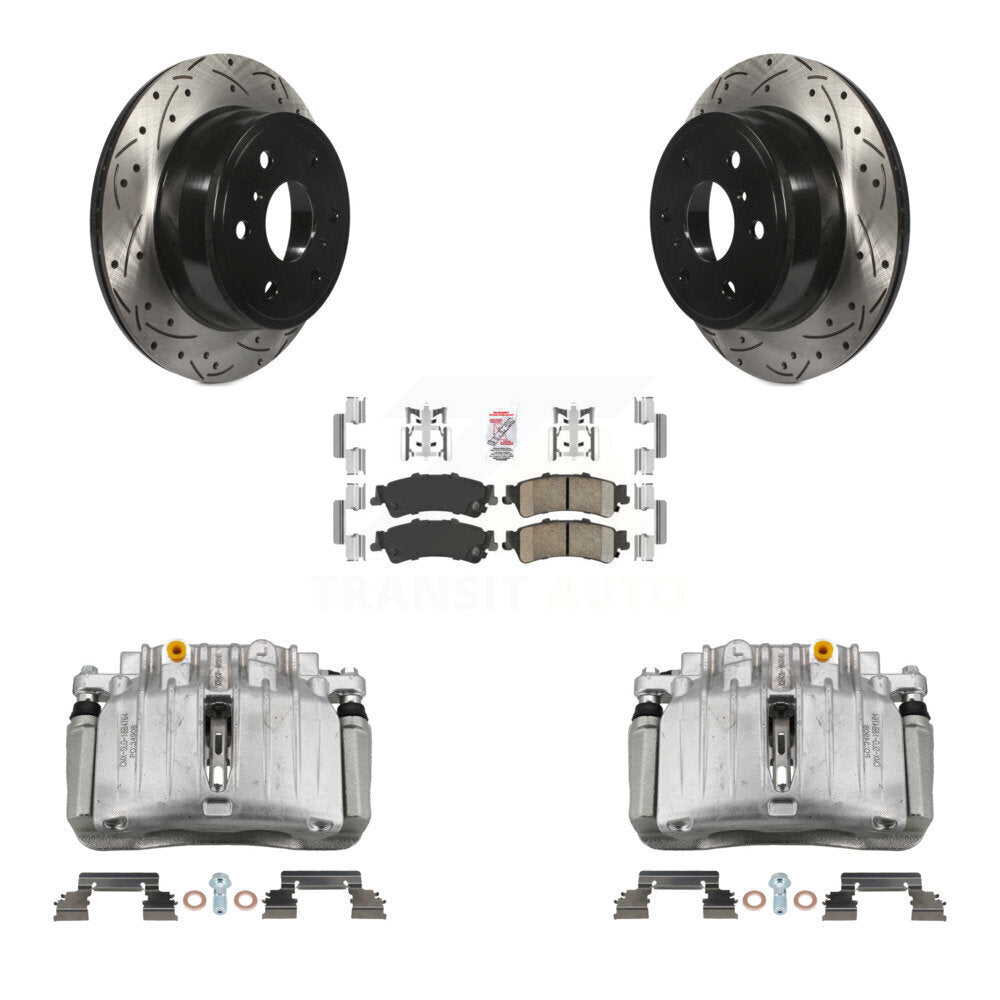 Transit Auto KCD-101349N Disc Brake Kit for 2007 GMC Sierra 1500 Classic - Rear product image