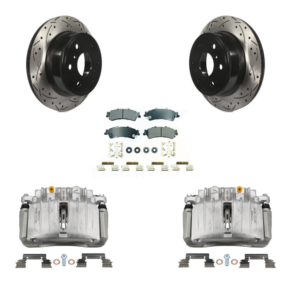 Transit Auto KCD-101350N Disc Brake Kit for 2007 GMC Sierra 1500 Classic - Rear product image