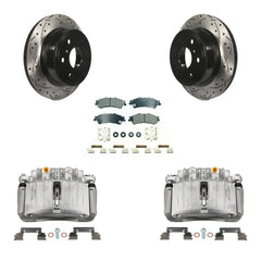 Transit Auto KCD-101350N Disc Brake Kit for 2007 GMC Sierra 1500 Classic - Rear product image