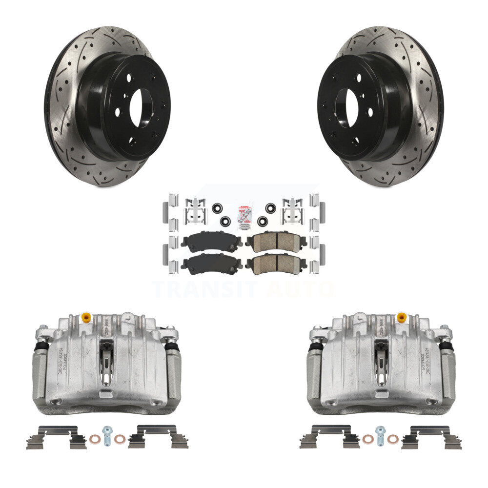 Transit Auto KCD-101351N Disc Brake Kit for 2007 GMC Sierra 1500 Classic - Rear product image