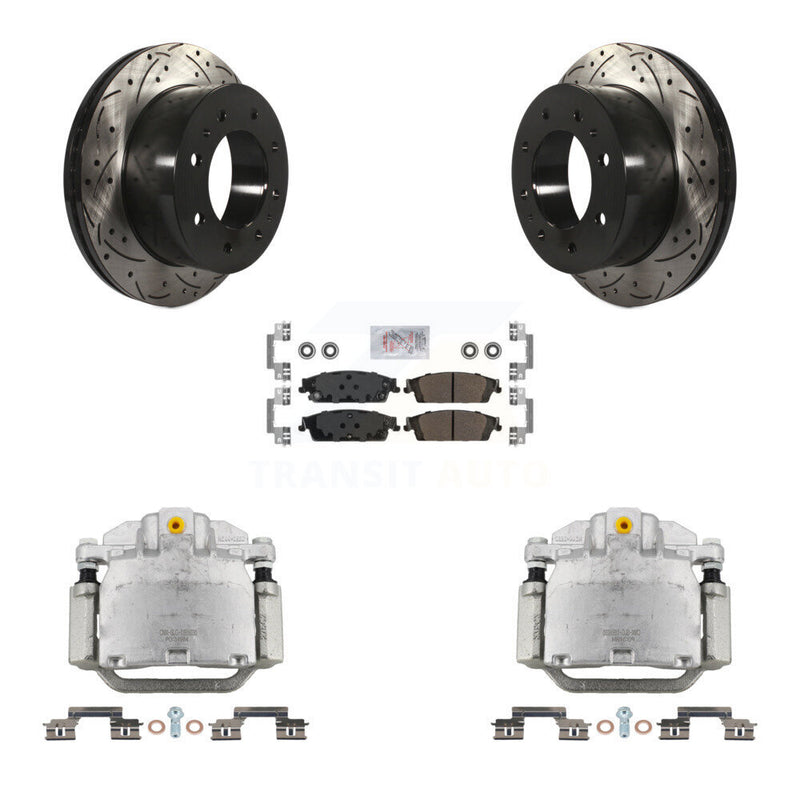 Transit Auto KCD-101353N Disc Brake Kit for 2017-2019 Chevrolet Suburban - Rear product image