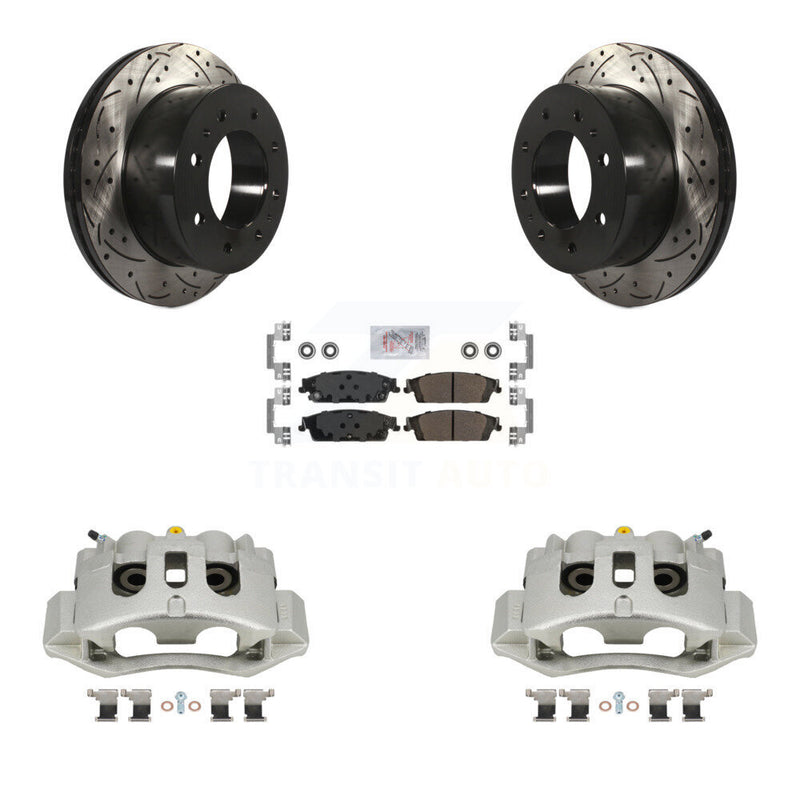 Transit Auto KCD-101356N Disc Brake Kit for 2017-2019 Chevrolet Suburban - Rear product image