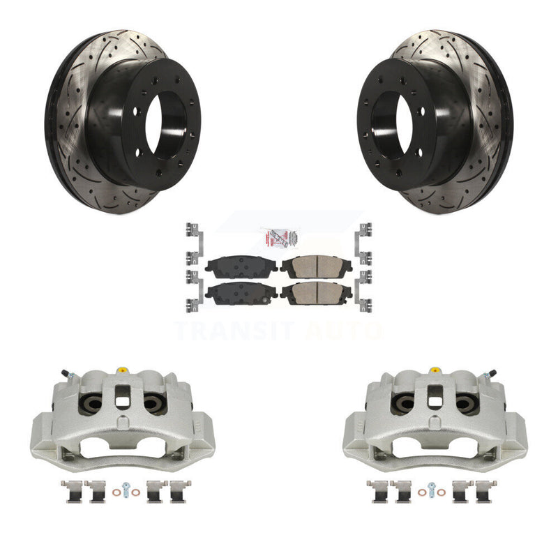 Transit Auto KCD-101357N Disc Brake Kit for 2017-2019 Chevrolet Suburban - Rear product image