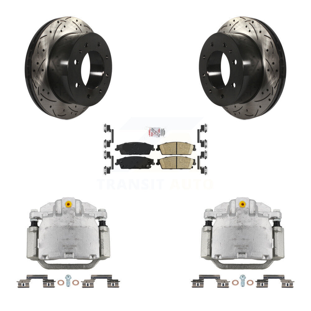 Transit Auto KCD-101362N Disc Brake Kit for 2011 Chevrolet Silverado 1500 - Rear product image