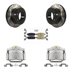 Transit Auto KCD-101362N Disc Brake Kit for 2011 Chevrolet Silverado 1500 - Rear product image