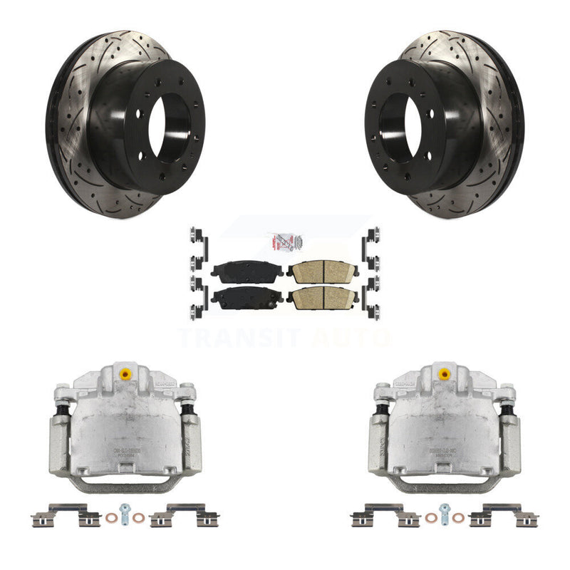 Transit Auto KCD-101362N Disc Brake Kit for 2011 Chevrolet Silverado 1500 - Rear product image