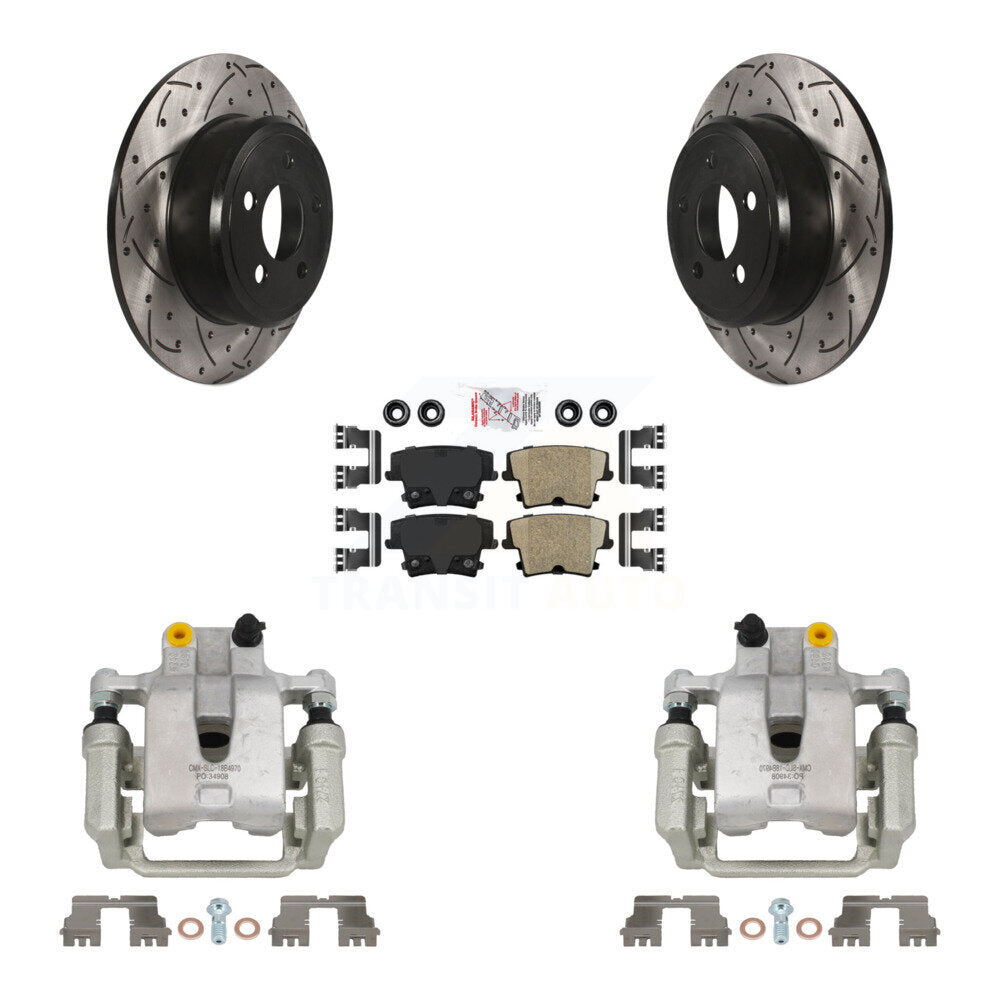 Transit Auto KCD-101363N Disc Brake Kit for 2005-2020 Dodge Charger, Chrysler 300, Dodge Challenger & more - Rear product image