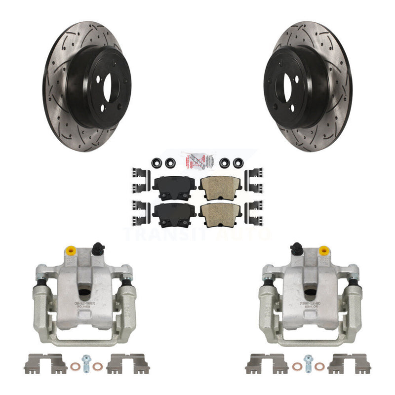 Transit Auto KCD-101363N Disc Brake Kit for 2005-2020 Dodge Charger, Chrysler 300, Dodge Challenger & more - Rear product image