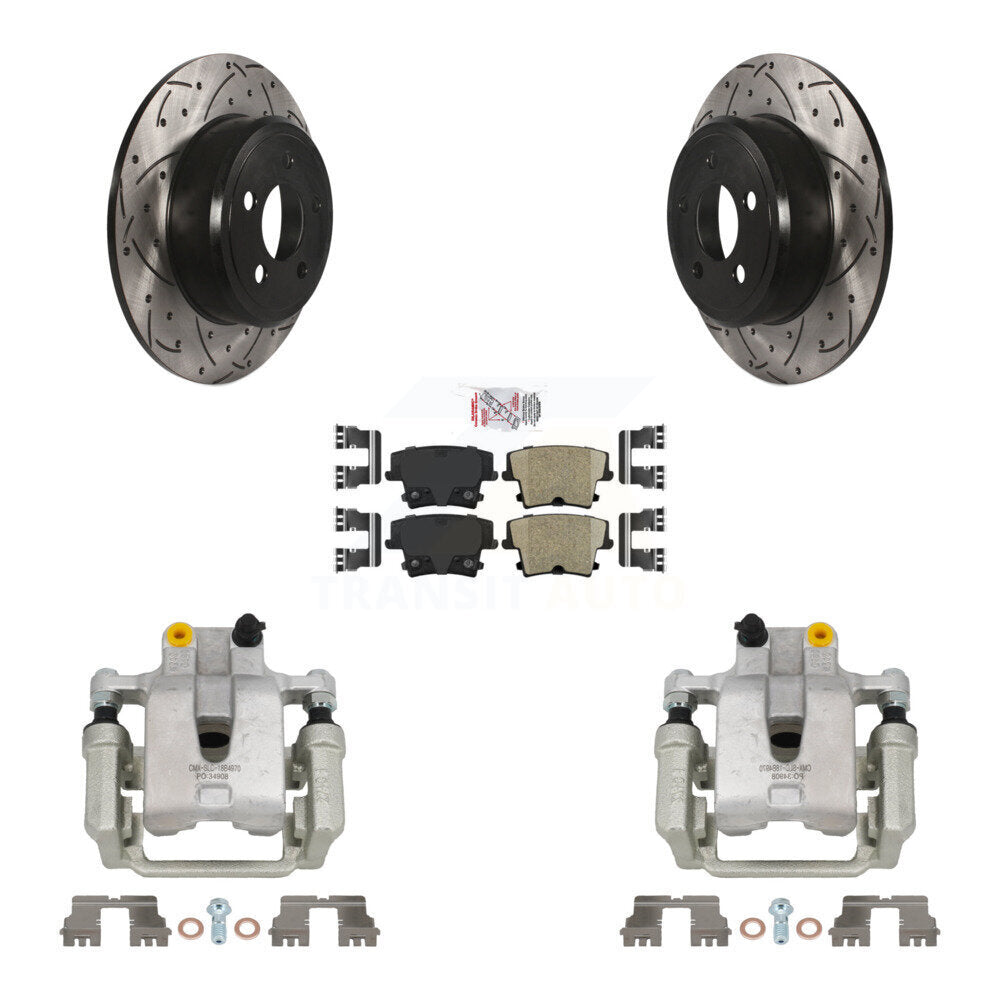 Transit Auto KCD-101364N Disc Brake Kit for 2005-2020 Dodge Charger, Chrysler 300, Dodge Challenger & more - Rear product image