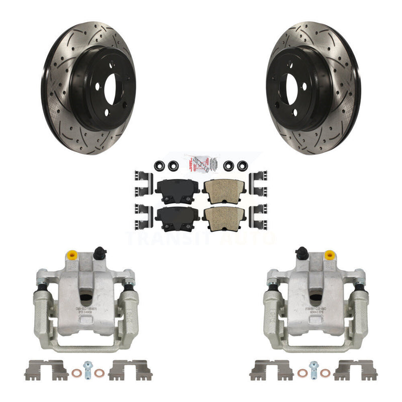Transit Auto KCD-101367N Disc Brake Kit for 2006-2021 Chrysler 300, Dodge Challenger, Dodge Magnum - Rear product image