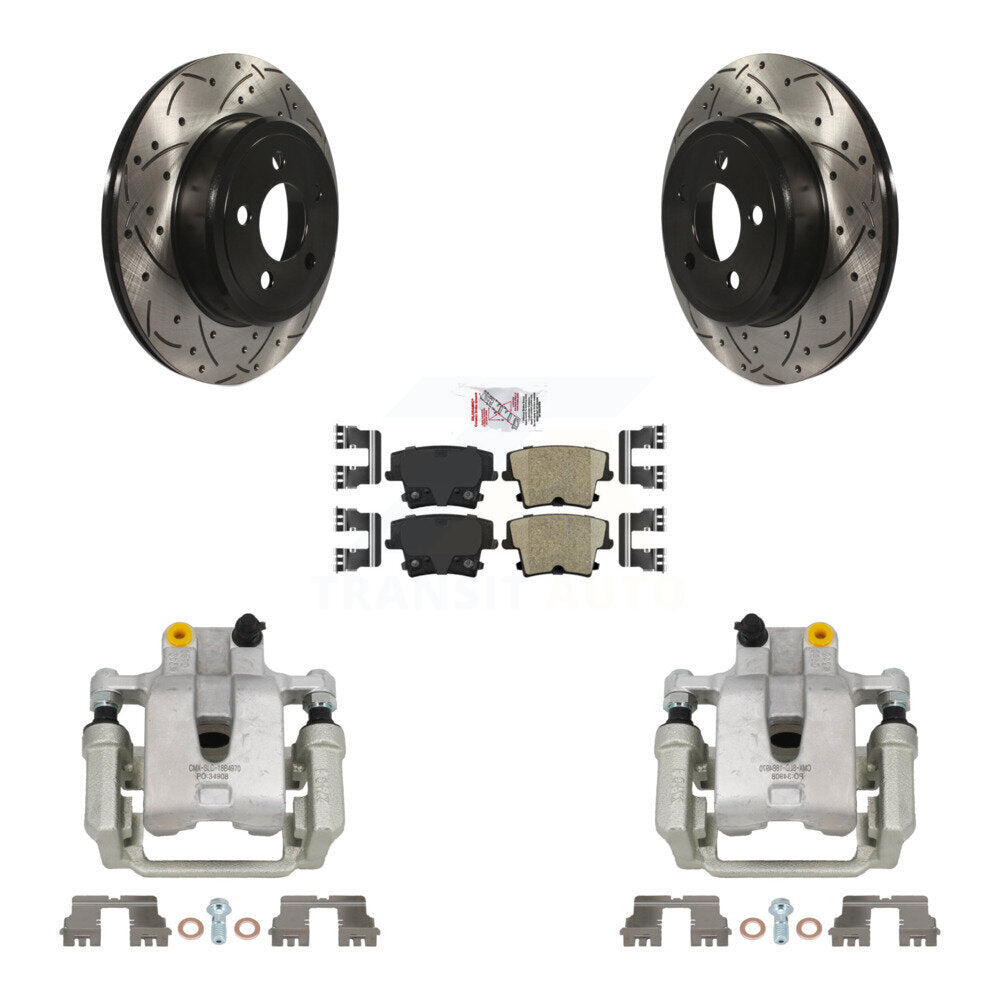 Transit Auto KCD-101368N Disc Brake Kit for 2006-2021 Chrysler 300, Dodge Challenger, Dodge Magnum - Rear product image