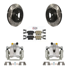 Transit Auto KCD-101368N Disc Brake Kit for 2006-2021 Chrysler 300, Dodge Challenger, Dodge Magnum - Rear product image
