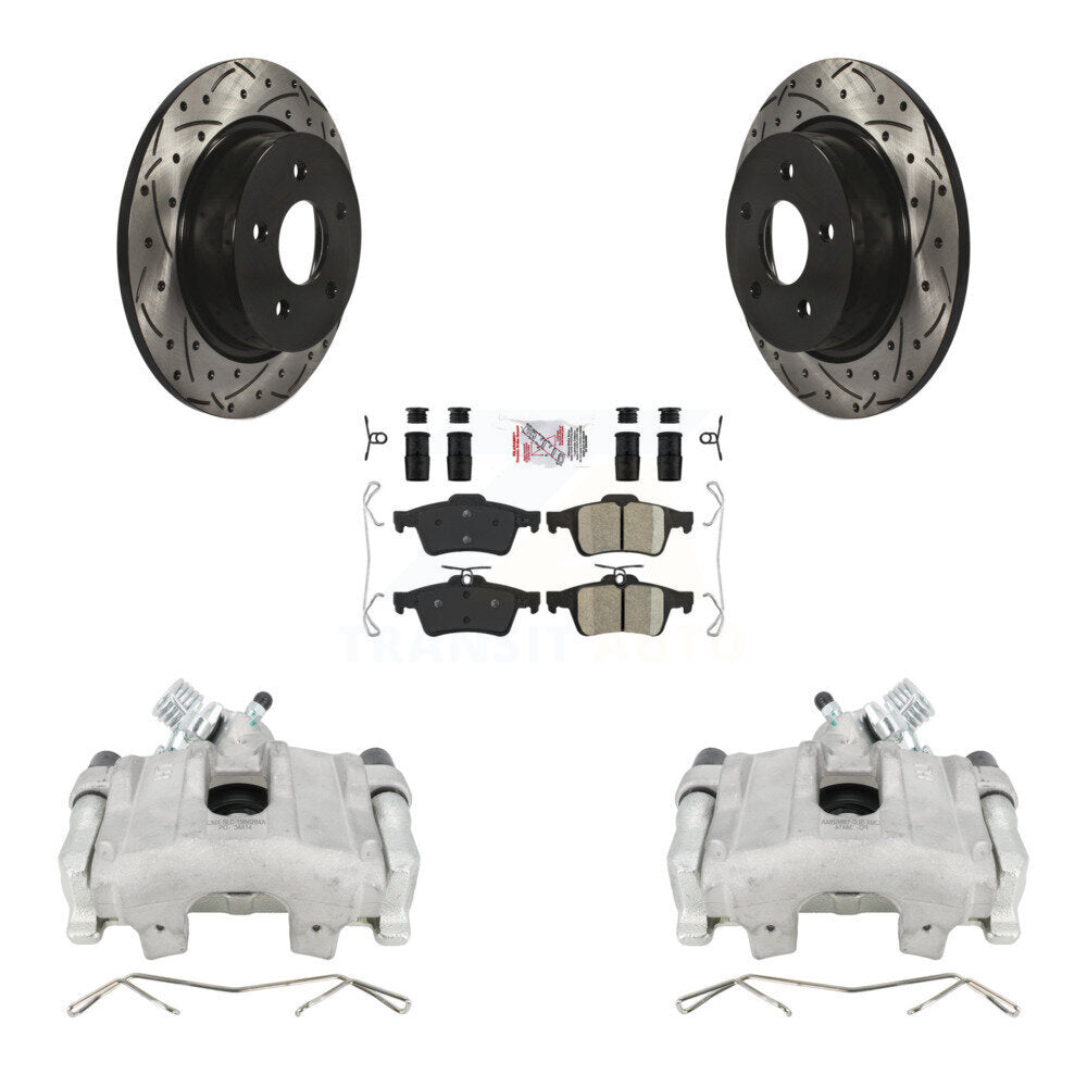 Transit Auto KCD-101369N Disc Brake Kit for 2013-2018 Ford C-Max, Ford Escape - Rear product image