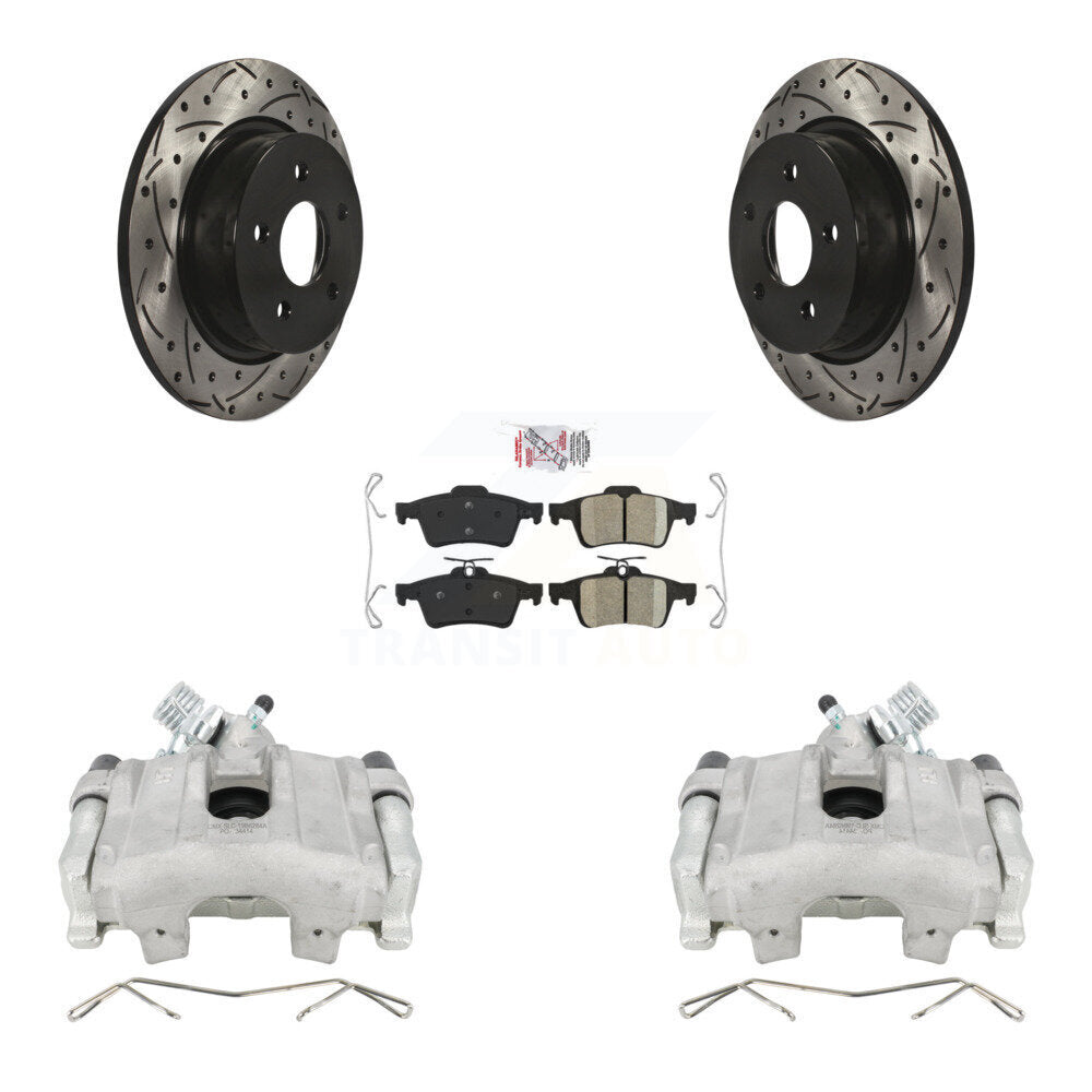 Transit Auto KCD-101370N Disc Brake Kit for 2013-2018 Ford C-Max, Ford Escape - Rear product image