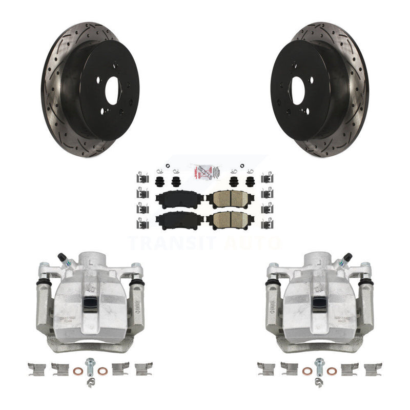 Transit Auto KCD-101372N Disc Brake Kit for 2010-2012 Lexus RX450h, Toyota Sienna, Lexus RX350 - Rear product image