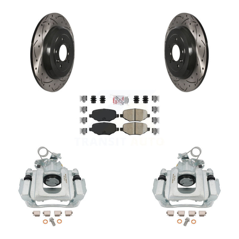 Transit Auto KCD-101380N Disc Brake Kit for 2011-2015 Ford Edge, Lincoln MKX - Rear product image