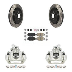 Transit Auto KCD-101384N Disc Brake Kit for 2012-2016 Lincoln MKS, Ford Flex - Rear product image