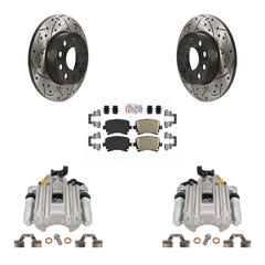 Transit Auto KCD-101398N Disc Brake Kit for 2005 Volkswagen Jetta - Rear product image