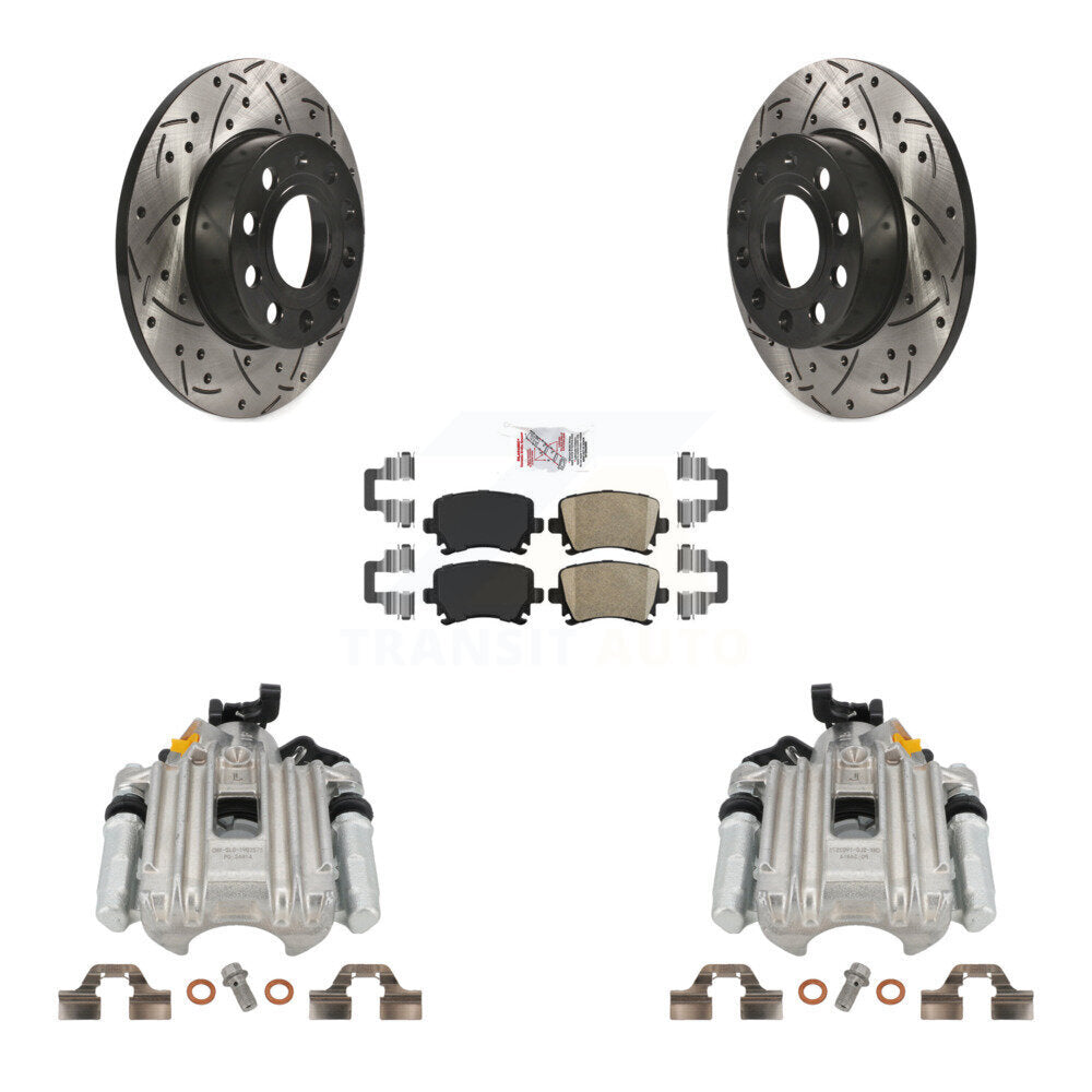 Transit Auto KCD-101399N Disc Brake Kit for 2005 Volkswagen Jetta - Rear product image