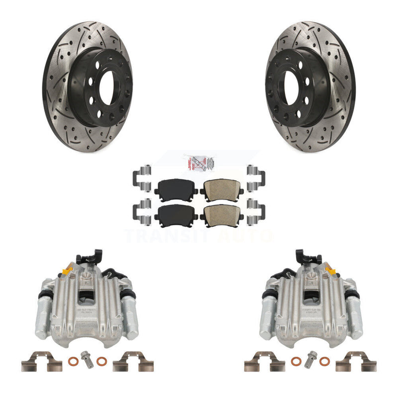 Transit Auto KCD-101399N Disc Brake Kit for 2005 Volkswagen Jetta - Rear product image