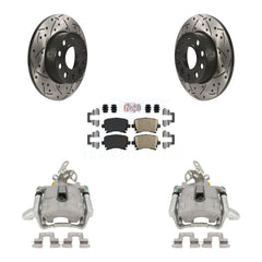 Transit Auto KCD-101400N Disc Brake Kit for 2005-2009 Volkswagen Jetta, Volkswagen Rabbit - Rear product image