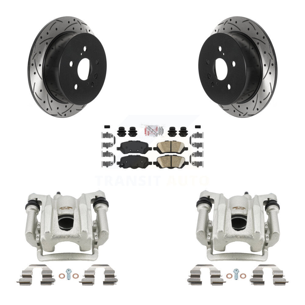 Transit Auto KCD-101402N Disc Brake Kit for 2009-2016 Toyota Venza - Rear product image