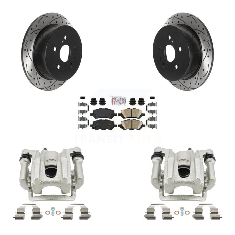 Transit Auto KCD-101402N Disc Brake Kit for 2009-2016 Toyota Venza - Rear product image