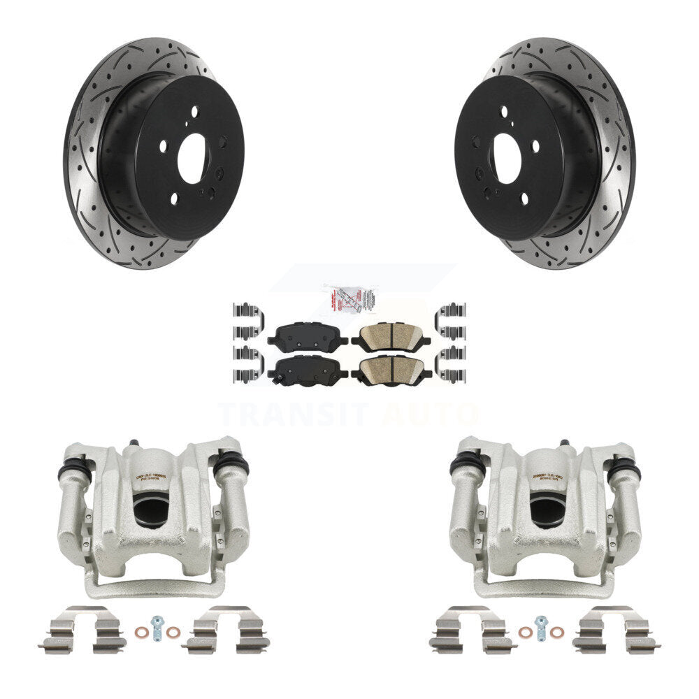 Transit Auto KCD-101403N Disc Brake Kit for 2009-2016 Toyota Venza - Rear product image