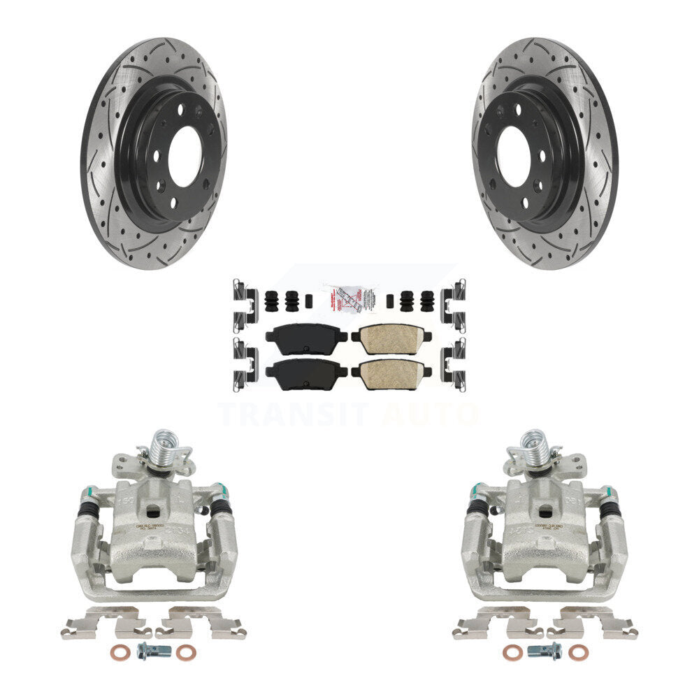 Transit Auto KCD-101404N Disc Brake Kit for 2006-2013 Mazda 6, Lincoln MKZ, Ford Fusion & more - Rear product image