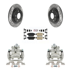 Transit Auto KCD-101404N Disc Brake Kit for 2006-2013 Mazda 6, Lincoln MKZ, Ford Fusion & more - Rear product image