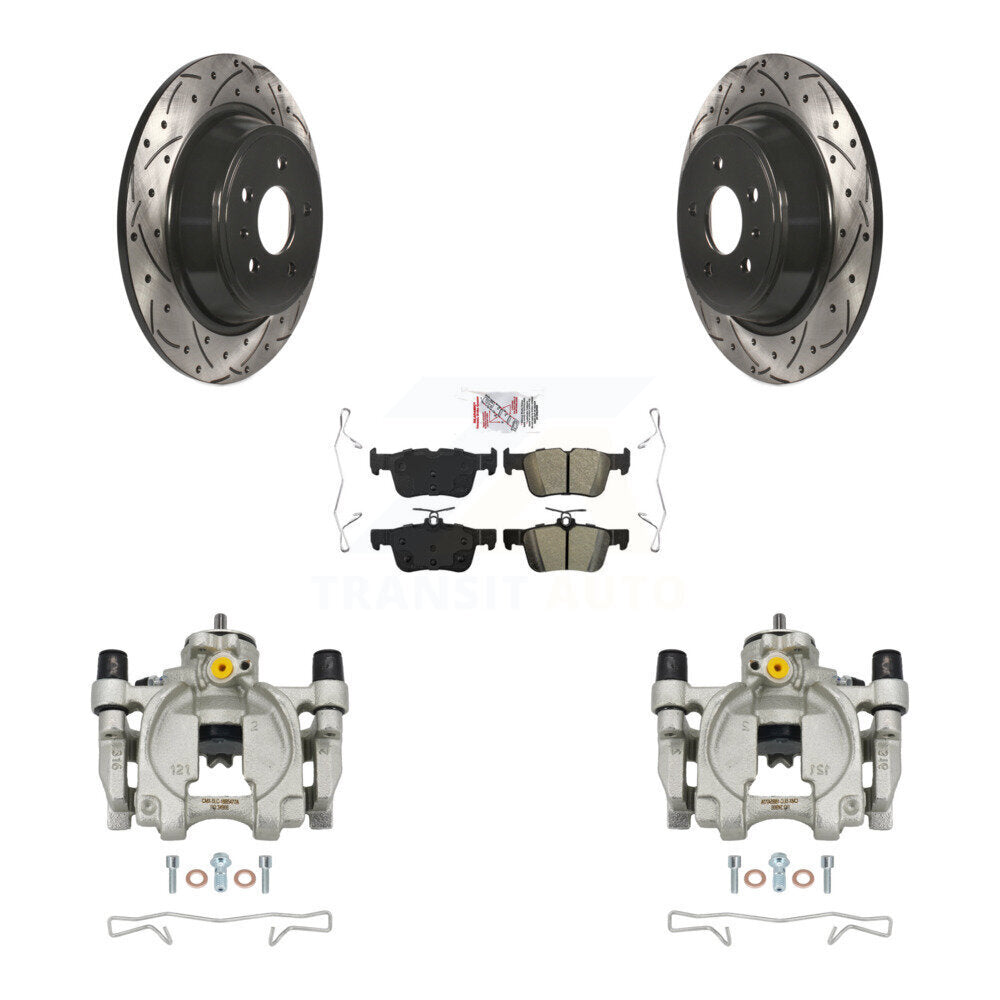 Transit Auto KCD-101407N Disc Brake Kit for 2013-2020 Ford Fusion, Ford Escape, Lincoln MKX & more - Rear product image
