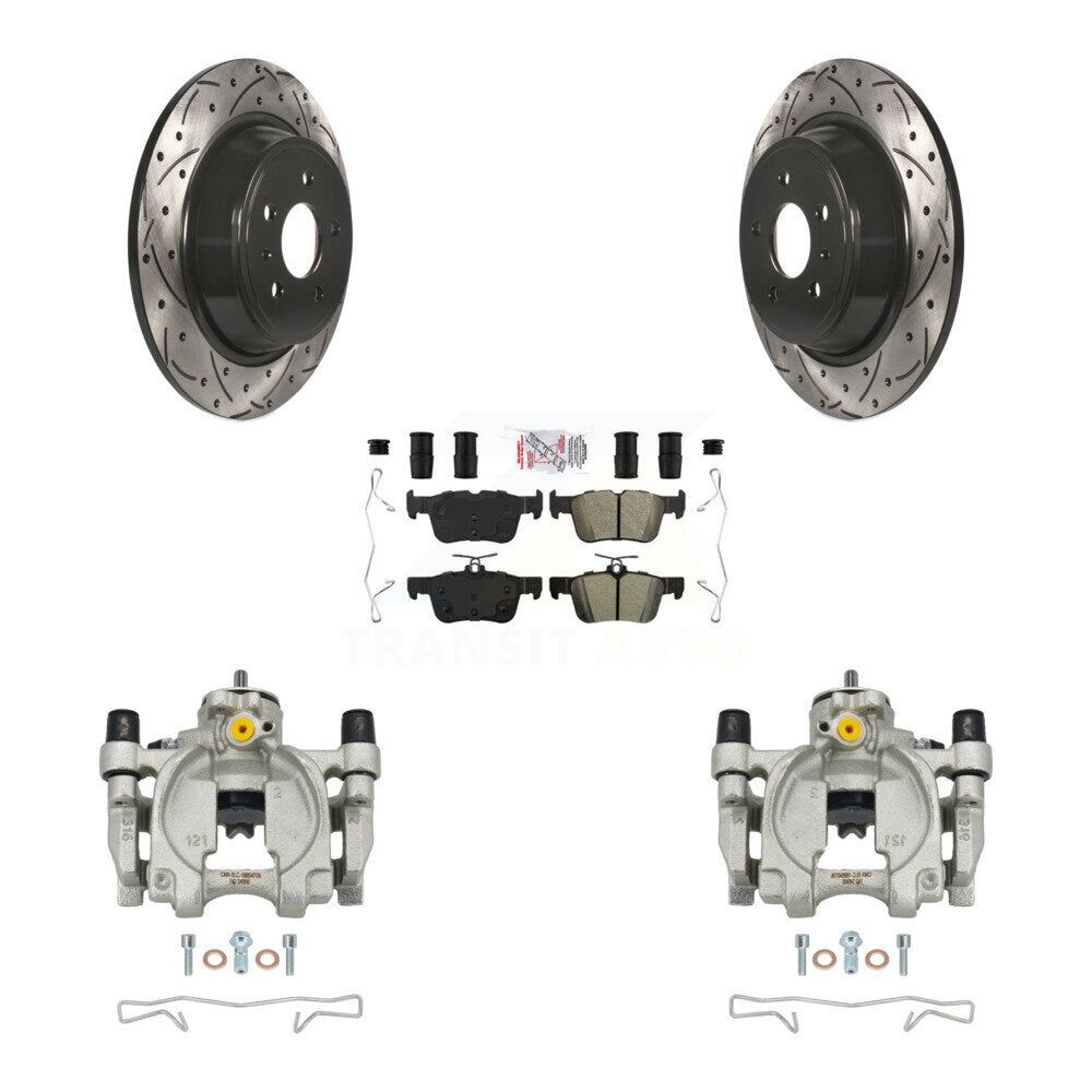 Transit Auto KCD-101408N Disc Brake Kit for 2013-2020 Ford Fusion, Ford Escape, Lincoln MKX & more - Rear product image