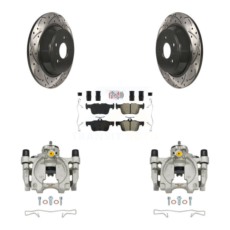 Transit Auto KCD-101408N Disc Brake Kit for 2013-2020 Ford Fusion, Ford Escape, Lincoln MKX & more - Rear product image