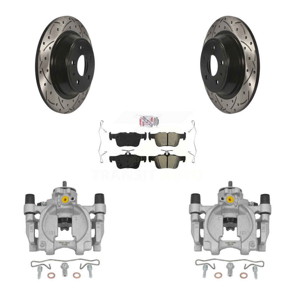 Transit Auto KCD-101409N Disc Brake Kit for 2013-2020 Ford Fusion, Lincoln MKZ - Rear product image