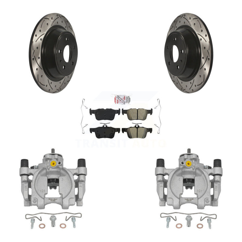 Transit Auto KCD-101409N Disc Brake Kit for 2013-2020 Ford Fusion, Lincoln MKZ - Rear product image