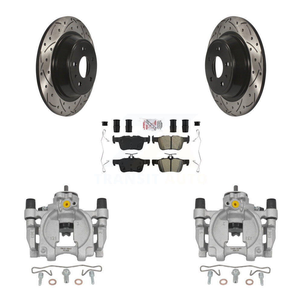 Transit Auto KCD-101410N Disc Brake Kit for 2013-2020 Ford Fusion, Lincoln MKZ - Rear product image