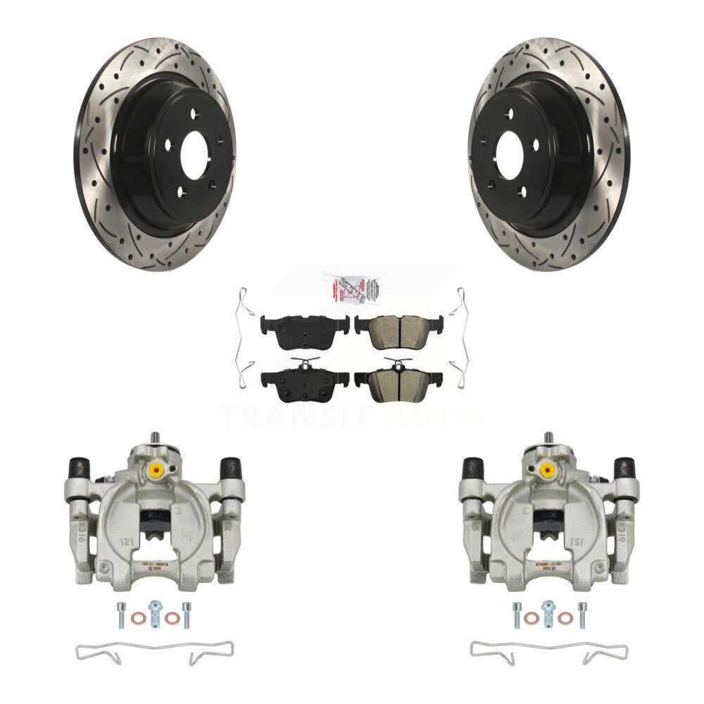 Transit Auto KCD-101412N Disc Brake Kit for 2015-2022 Ford Edge, Lincoln MKZ, Lincoln Nautilus & more - Rear product image