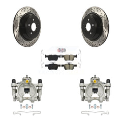 Transit Auto KCD-101412N Disc Brake Kit for 2015-2022 Ford Edge, Lincoln MKZ, Lincoln Nautilus & more - Rear product image
