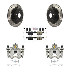 Transit Auto KCD-101413N Disc Brake Kit for 2015-2022 Ford Edge, Lincoln MKZ, Lincoln Nautilus & more - Rear product image