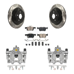 Transit Auto KCD-101417N Disc Brake Kit for 2019-2020 Ford Police Responder Hybrid - Rear product image