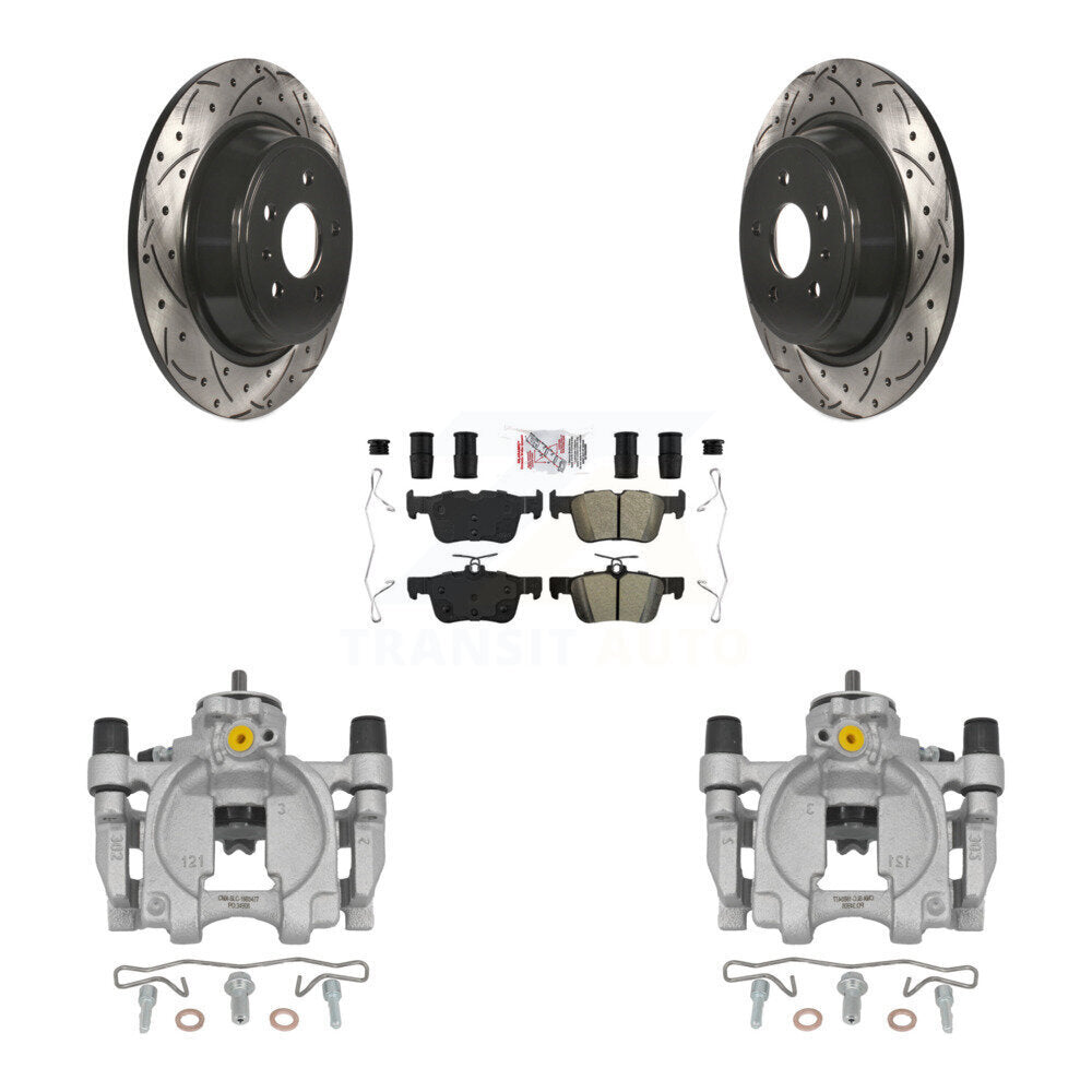 Transit Auto KCD-101420N Disc Brake Kit for 2017 Lincoln Continental - Rear product image