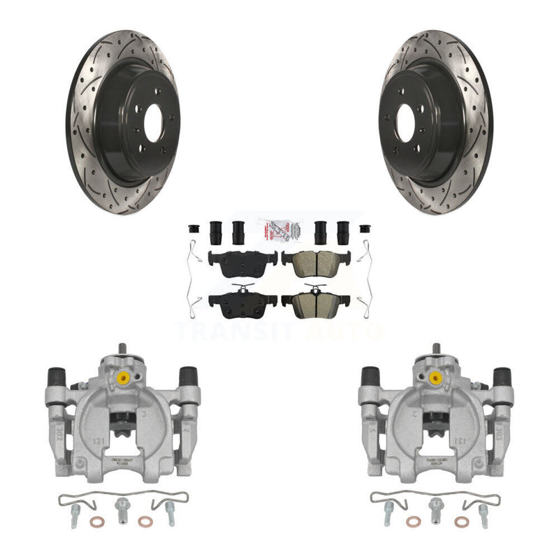 Transit Auto KCD-101420N Disc Brake Kit for 2017 Lincoln Continental - Rear product image