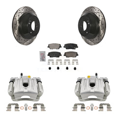 Transit Auto KCD-101423N Disc Brake Kit for 2010-2013 Kia Sorento, Hyundai Santa Fe - Rear product image