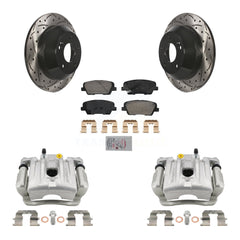 Transit Auto KCD-101425N Disc Brake Kit for 2010-2013 Kia Sorento, Hyundai Santa Fe - Rear product image
